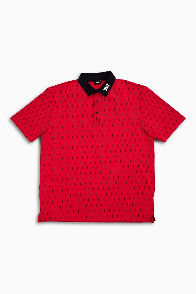 Comfort Fit Cactus Print Polo